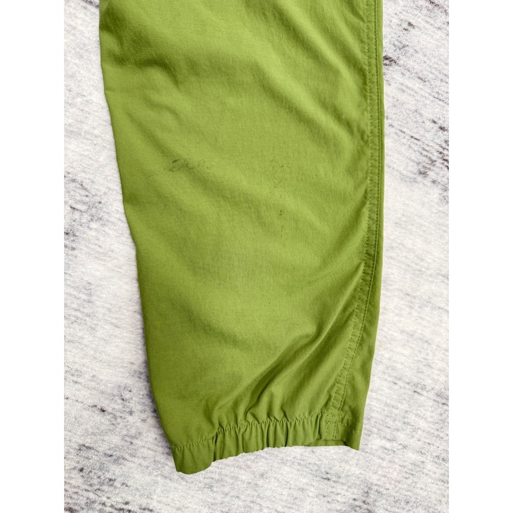 REI Co-op Mens Hiking Pants Olive Green Nylon Stretch Size Medium Drawstring - Picture 7 of 10